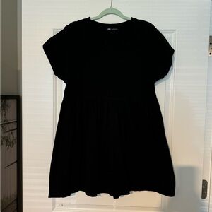 Zara Babydoll t-shirt Dress